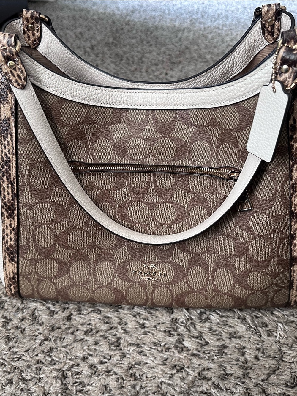 Coach Kristy colorblock Shoulder Bag